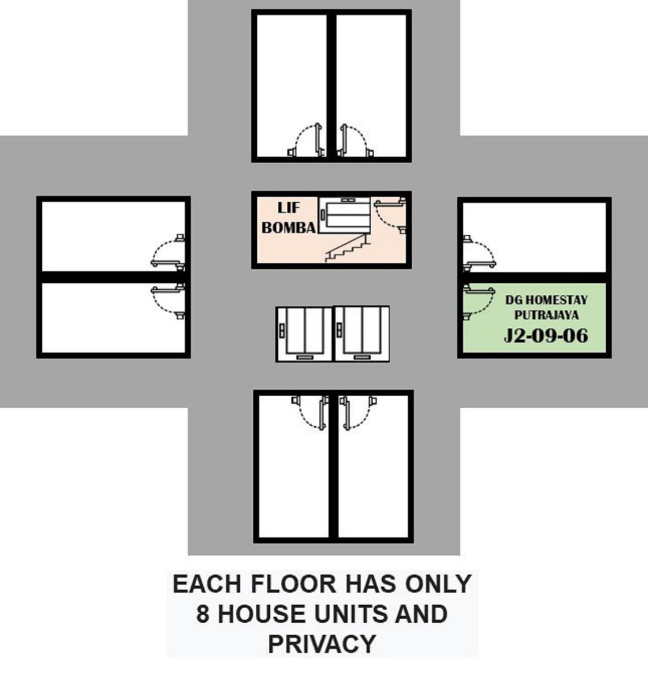 Dg Homestaymuslim Putrajaya - Near Alamanda Екстериор снимка